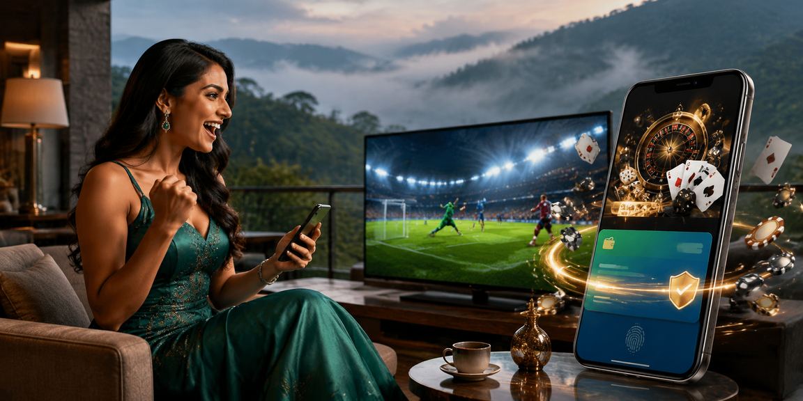 বন্দরবান মোবাইল বেটিং অ্যাপ ব্যবহারের ছবি